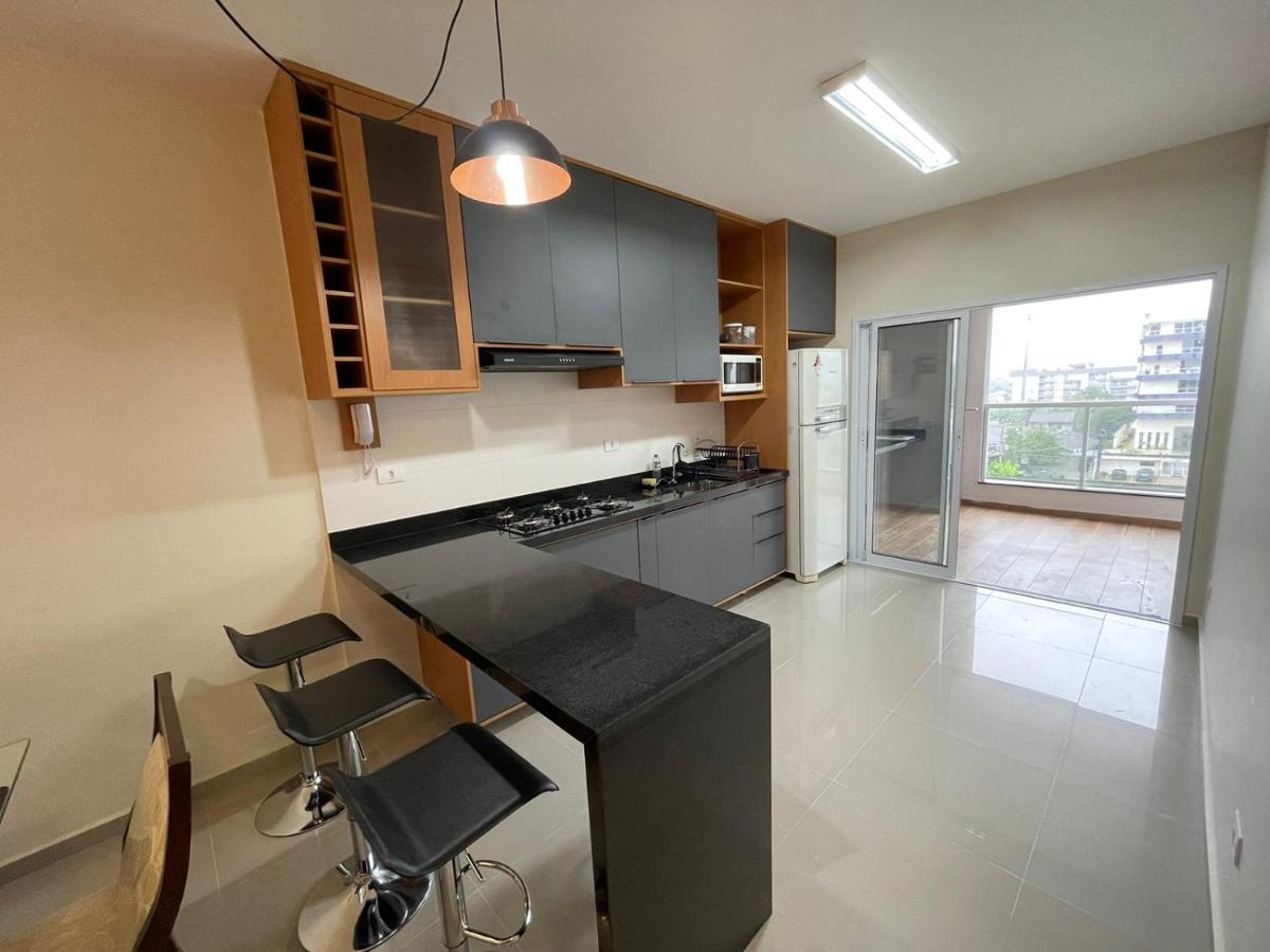 Apartamento Com Piscina No Centro Ubatuba Exterior foto