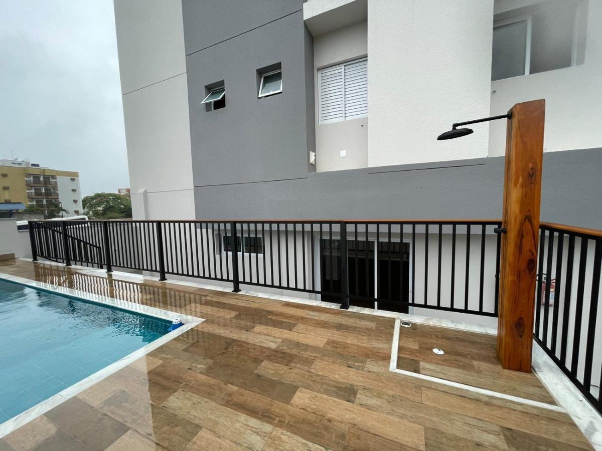 Apartamento Com Piscina No Centro Ubatuba Exterior foto