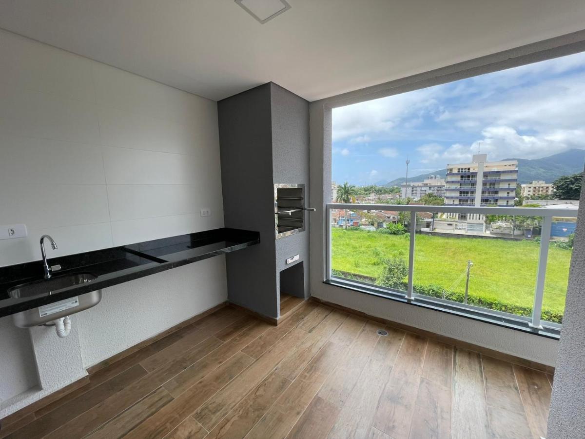 Apartamento Com Piscina No Centro Ubatuba Exterior foto